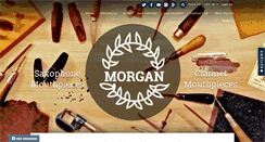 Desktop Screenshot of morganmouthpieces.com